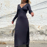 Solis Midi Dress - Marled Pine Green, AFRM