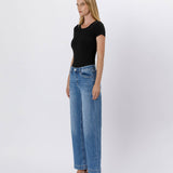 Lovervet by VERVET - HIGH RISE TROUSER WIDE JEANS