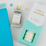 Chez Gagné - I Need a Vacation Shower Shower Steamers - Coconut Lime - Set of 8 Tabs