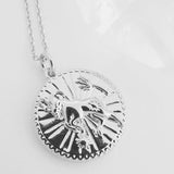 Chinese Zodiac Coin Necklace - Goat- Honeycat Jewelry