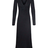 Solis Midi Dress - Marled Pine Green, AFRM