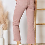 RISEN High Rise Ankle Flare Jeans