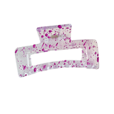 MODish Design Co - Splatter Paint Claw Clip (Red, Blue, Pink)