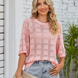 Summer Weight Knit Top