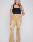 Plus Size High Rise Flare Jeans, Vervet by Flying Monkey