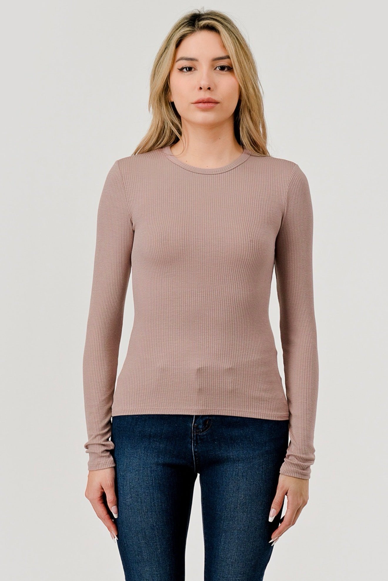 Hashttag - LONG SLEEVE CREW NECK T-SHIRT