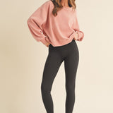 Yelete Fleece Lined High Waisted Leggings