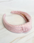 Ellison+Young - Cabled Knit Knotted Headband