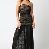 Olivaceous - Jenna Lace Dress