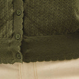 Be Cool - POINTELLE SHORT SLEEVE CARDIGAN