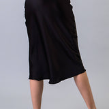 Hashttag - Satin Bias Skirt