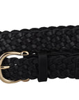 Most Wanted USA - Classic Braided Equestrian Buckle Leather Belt