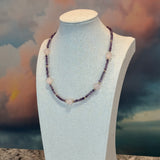 Amethyst and Rose Necklace, Zhanna Jewelry