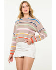 THML - Striped Knit Sweater