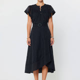 Current Air - Gingham Check Short Sleeve Blouse