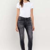 Lovervet Raw Hem Cropped Skinny Jeans (online only)