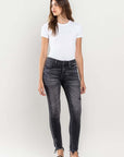 Lovervet Raw Hem Cropped Skinny Jeans (online only)