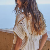 By Together CALI CROCHET TOP