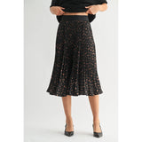 FUN2FUN - POLKA DOT PLEATS SKIRT