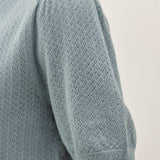Be Cool - POINTELLE SHORT SLEEVE CARDIGAN