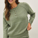 ALPINE ULTRA COZY HENLEY SWEATER Set