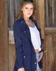 ANGIE -ASIS TENCEL UTILITY JACKET