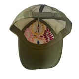 Lumily - Tulum Hand Embroidered Trucker Flower Hat - Mexico
