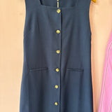 Cascad Dress in Navy, by Suncoo