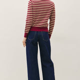 Be Cool - CLASSIC STRIPE CROPPED SWEATER