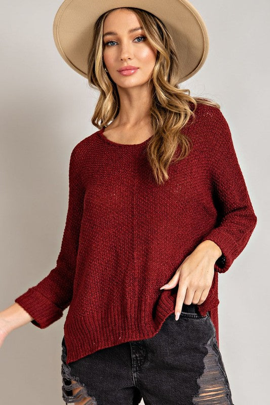 CREW NECK KNIT SWEATER (various colors), eesome