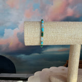 Aqua, Turquoise & malachite bracelet, Zhanna Jewelry (Copy)
