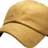 KBETHOS - SUEDE BASEBALL CAP Taupe