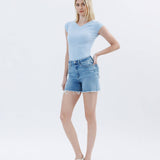 Lovervet by VERVET - HIGH RISE BOYFRIEND SHORTS