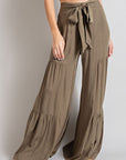 TIERED WIDE LEG PANTS (various colors), eesome