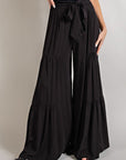 TIERED WIDE LEG PANTS (various colors), eesome