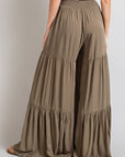 TIERED WIDE LEG PANTS (various colors), eesome