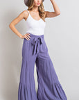 TIERED WIDE LEG PANTS (various colors), eesome