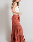 TIERED WIDE LEG PANTS (various colors), eesome