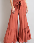 TIERED WIDE LEG PANTS (various colors), eesome