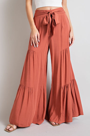TIERED WIDE LEG PANTS (various colors), eesome
