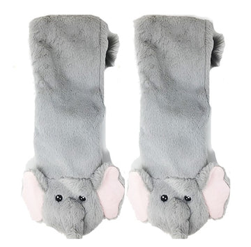 My Elephant - Women's Cozy Sherpa Slipper Socks, Ooh Yeah Socks