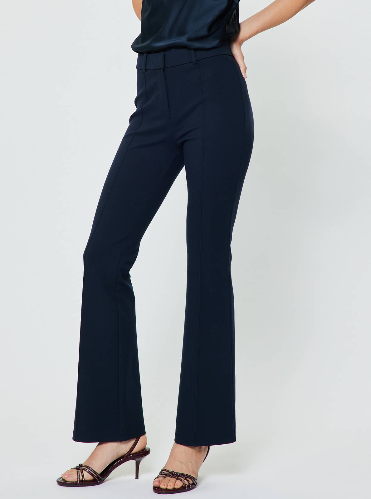 Current Air - Ponte Flare Full Length Pants (preorder- arrives 8/30)