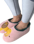 Lion - Women's Cozy Animal Slippers, Ooh Yeah Socks