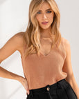 Front and Back Deep V-Neck Tank Top, Gilli