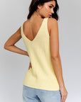 Front and Back Deep V-Neck Tank Top, Gilli