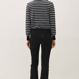 Be Cool - CLASSIC STRIPE CROPPED SWEATER