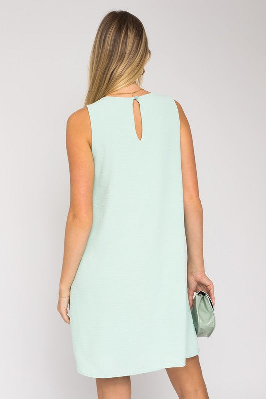 Sleeveless V-Neck Dress, Gilli