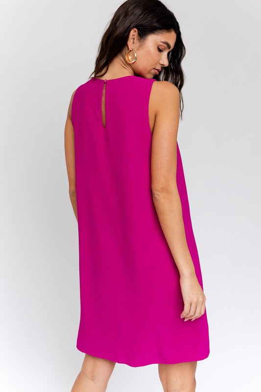 Sleeveless V-Neck Dress, Gilli