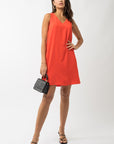 Sleeveless V-Neck Dress, Gilli