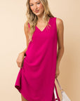 Sleeveless V-Neck Dress, Gilli